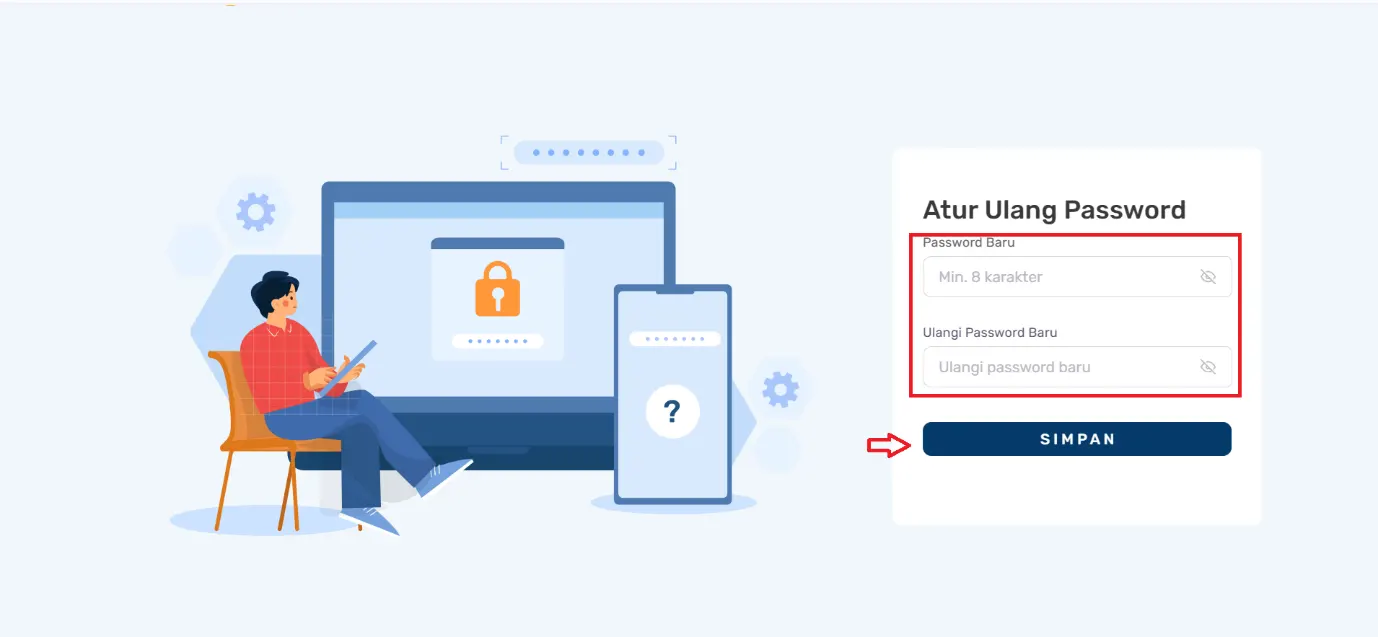 reset password Bliss